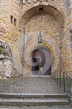 Entrance of the castle in Alzey / Germany