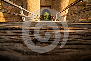 Entrance of Castle Doornenburg