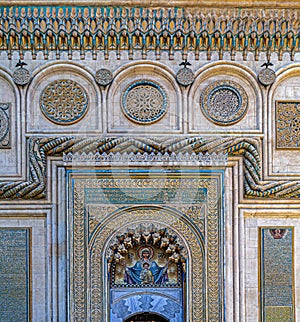 Entrance of the Curtea de Arges Monastery, Romania