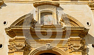 Entrance Details of Chiesa di San Giovanni Battista