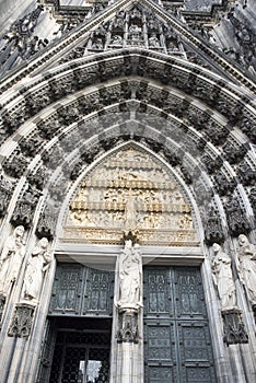 Entrance Door Cathedral Cologne