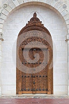 Chateau Cos d Estournel - entrance door photo