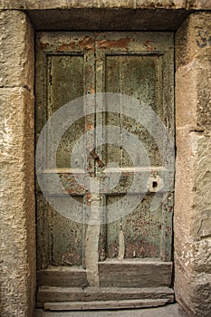 Entrance door texture