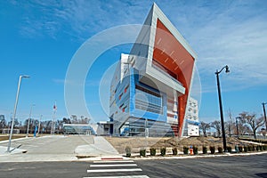 Entrance Drive to New School Building