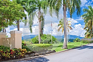 Entrance of el conquistadore resort photo