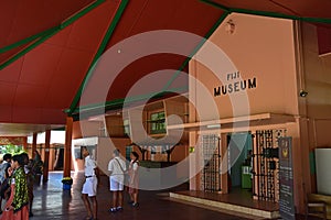 Entrance of Fiji Museum at Suva