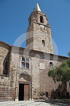 Entrance of frejus cathedral