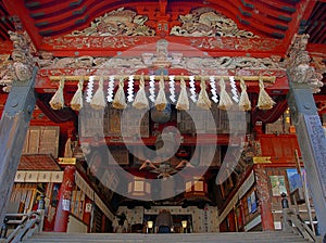 Entrance of Fuji Sengen Shrine photo