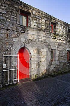 Entrance in Galway museum from Ireland