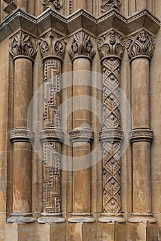 Entrance gate of a church