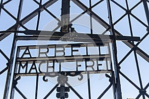 Entrance Gate at Dachau