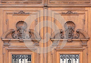 Entrance Gate of the Lloyd Palace in Trieste