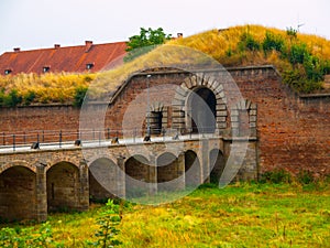 Entrance gate to Terezin town