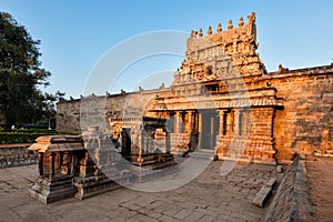 Entrance gopura tower of Airavatesvara Temple, Darasuram