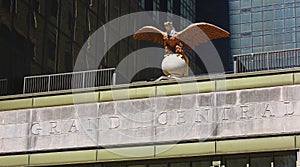 Entrance of Grand Central Station in Manhattan photo
