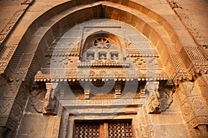 Entrance of Habshi Ghumat or tomb, Hapus Baug, Taluka Junnar, District Pune photo