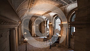 Library in New York City Entrance Hall