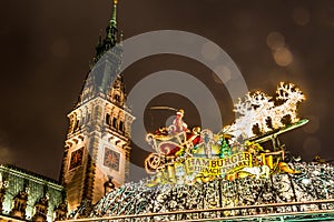 Entrance of Hamburg Nostalgic Christmas Market