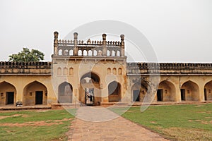 Entrance of Jama Masjid at Gandikota, Andhra Pradesh - historic and religious travel - India tourism - archaelogical site