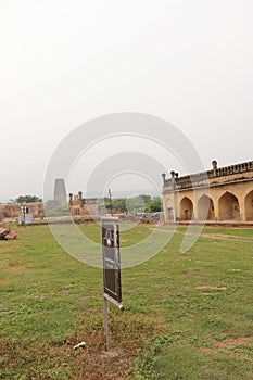 Entrance of Jama Masjid at Gandikota, Andhra Pradesh - historic and religious travel - India tourism - archaelogical site