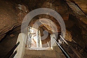 Entrance of kailash cave at kanger valley national park