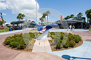 Entrance of Kennedy Space Center