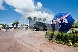 Entrance of Kennedy Space Center