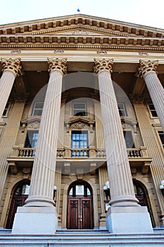 Entrance of legislative building