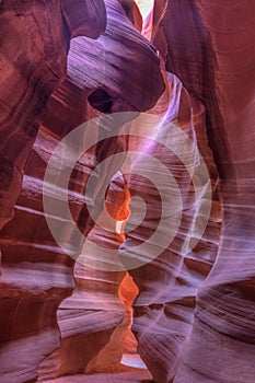 Entrance Light in Upper Antelope Canyon photo