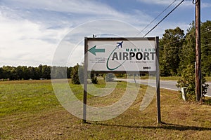 Entrance of Maryland Airport 2W5