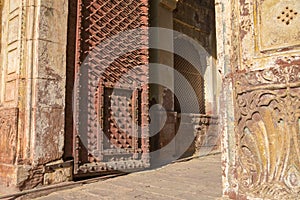 The entrance of the Mehrangarh Fort