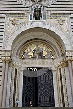 Entrance of the Monumental Cemetery,Milan,Italy