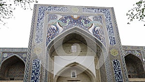 Entrance of Nadir Divan-Begi madrasah