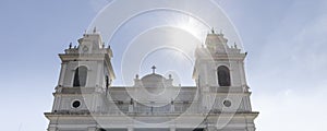 Beautiful church in San Jose Costa Rica photo