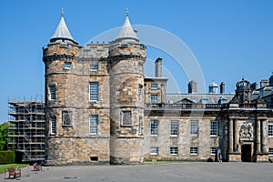 Palace of Holyrood house Edinburgh, official residence Monarchy in Scotland