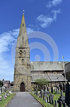 Entrance path to St John the Divine Church, Lytham St Annes