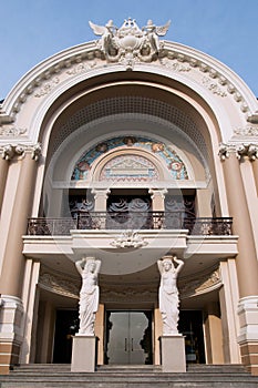 Entrance of Saigon Opera House