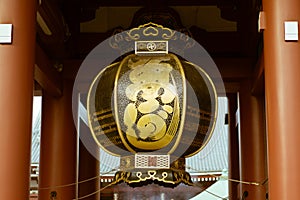 Entrance of the Senso-ji temple in Asakusa, Tokyo, Japan