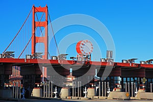 The Entrance Station of Golden Gate Bridge