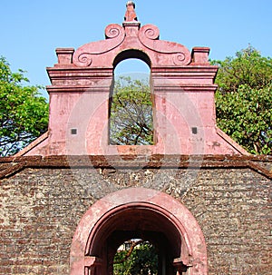 Entrance of Tellicherry Fort, Kannur, Kerala, India