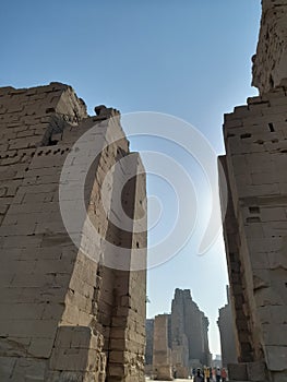 Entrance - Temple of Karnak - Egypt