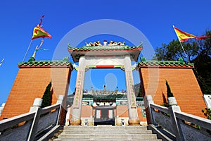 Entrance of Tin Hau Temple