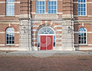 Entrance to a 18th century army barracks