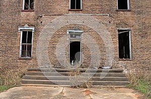 Entrance Abandoned Building