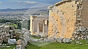 Temple Athenea Nike. The Acropolis of Athens photo