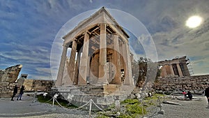 Erecteion. The Acropolis of Athens photo