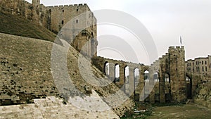 Entrance to Aleppo citadel