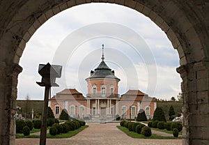 Entrance to the ancient castle Zolochiv. Ukraine