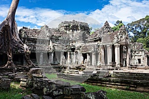 entrance to ancient Preah Khan temple, Angkor