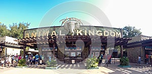 Entrance to Animal Kingdom at Walt Disney World